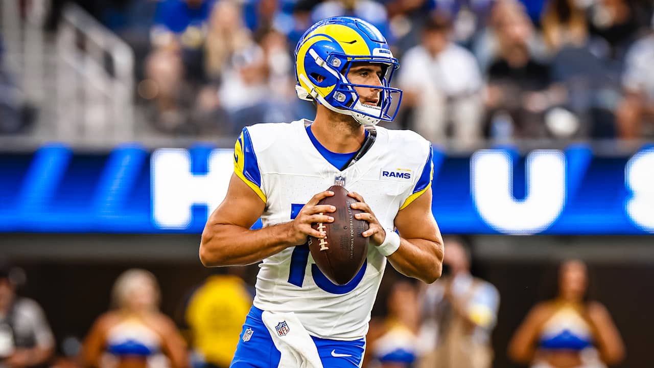 David Allen & Stetson Bennett 13-yard catch - Los Angeles Rams ...