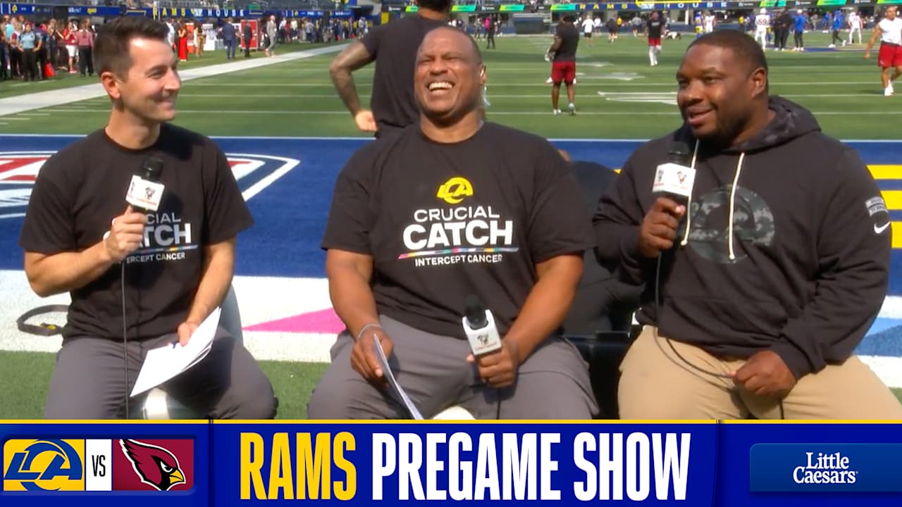 Los Angeles Rams - Arizona Cardinals Pregame Show from SoFi Stadium ...