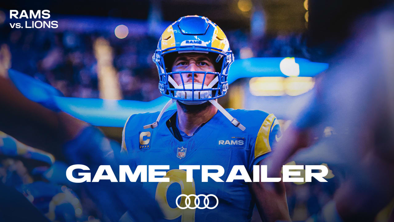 Rams Vs. Lions Game Trailer: Mathew Stafford’s Return To Motown | Game ...