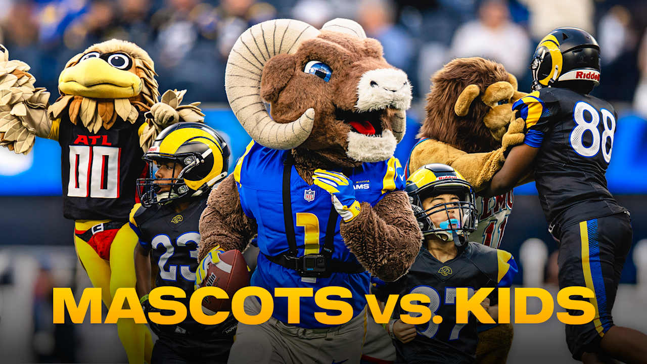 Mascots vs. Kids full game | Rampage & friends JUKE, TACKLE ...