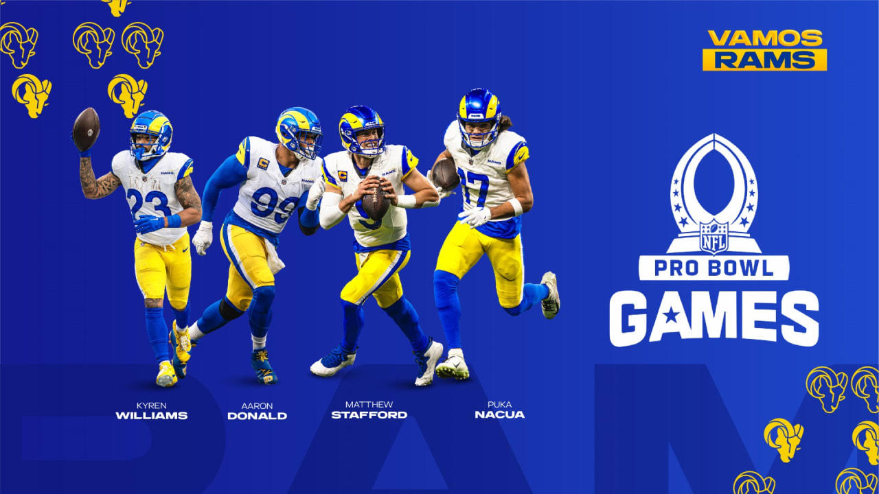 Rams' Pro Bowl Nominations 2024 Aaron Donald, Puka Nacua, Matthew