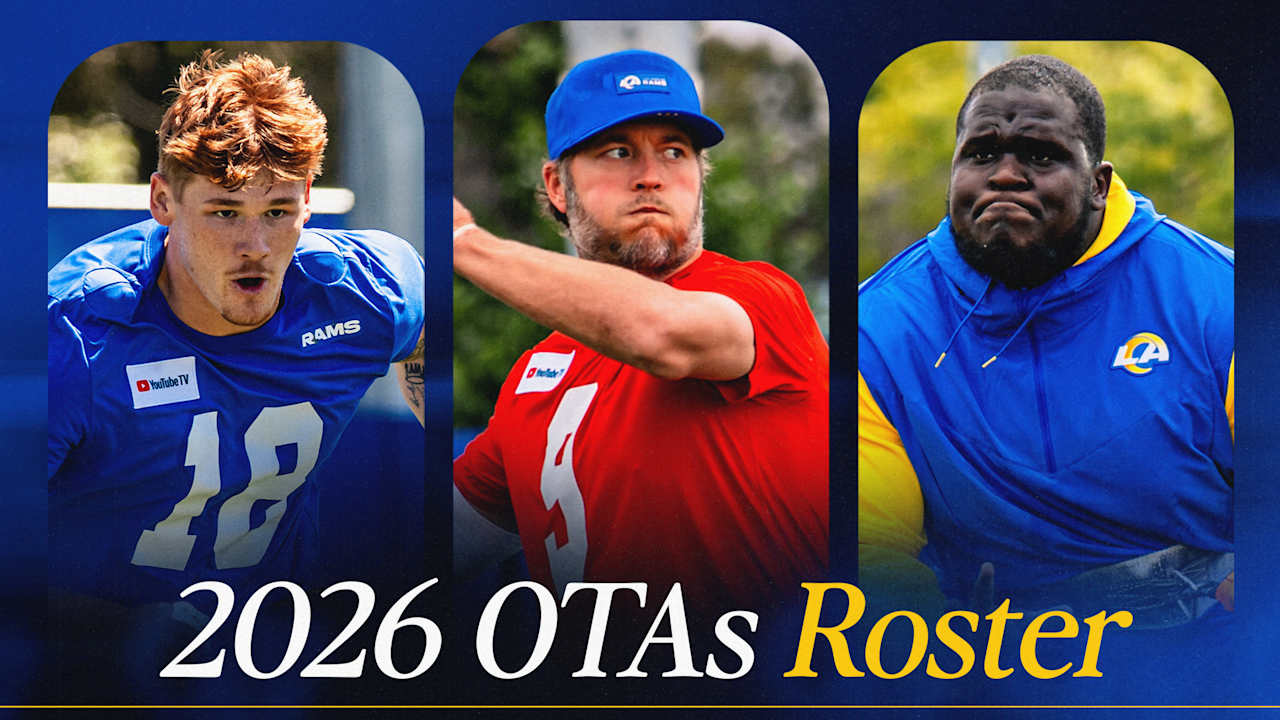 2026 OTAS RAMS ROSTER PHOTOS