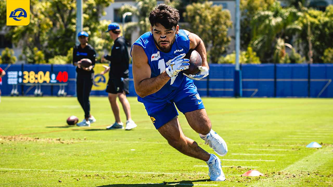Los Angeles Rams players participate in offseason workouts for Phase 2 of OTAs