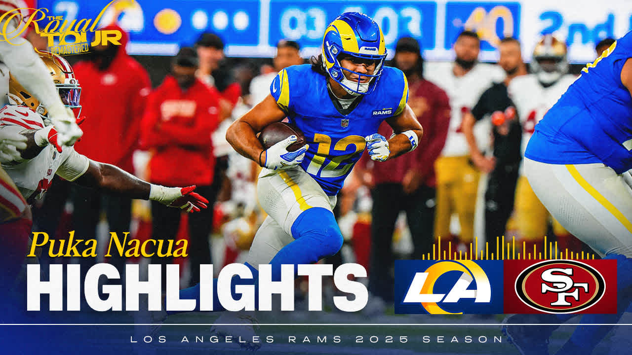 Highlight: Every Puka Nacua catch from 10-reception game vs. San ...