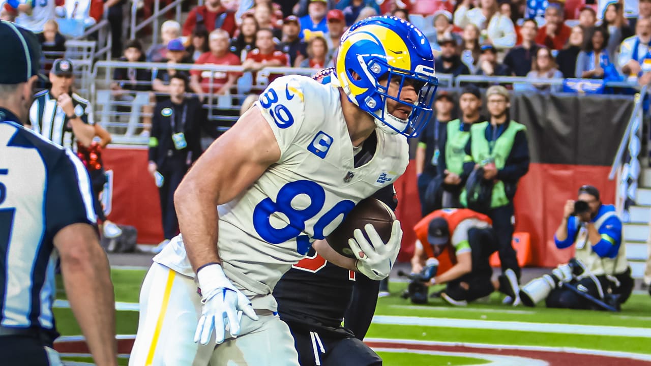 Los Angeles Rams tight end Tyler Higbee snags his second touchdown of ...