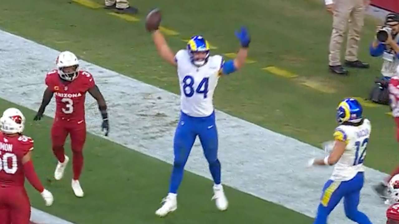 Colby Parkinson touchdown - Los Angeles Rams Highlights - Week 14 vs ...
