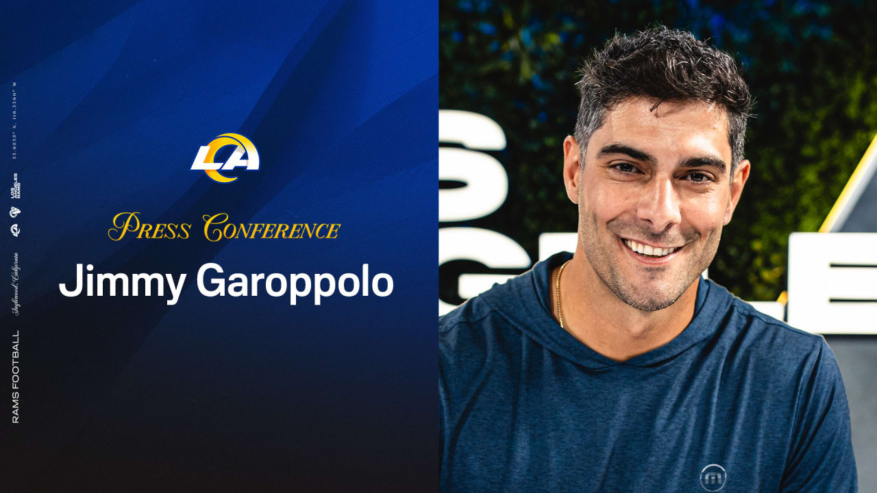 Quarterback Jimmy Garoppolo on signing with Rams and taking on backup role