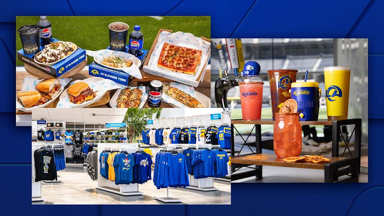 New concession items available this season for Los Angeles Rams fans at ...
