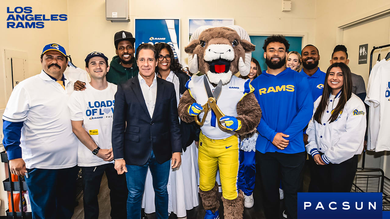 COMMUNITY PHOTOS: Kyren Williams, mascot Rampage & Rams Cheerleaders ...