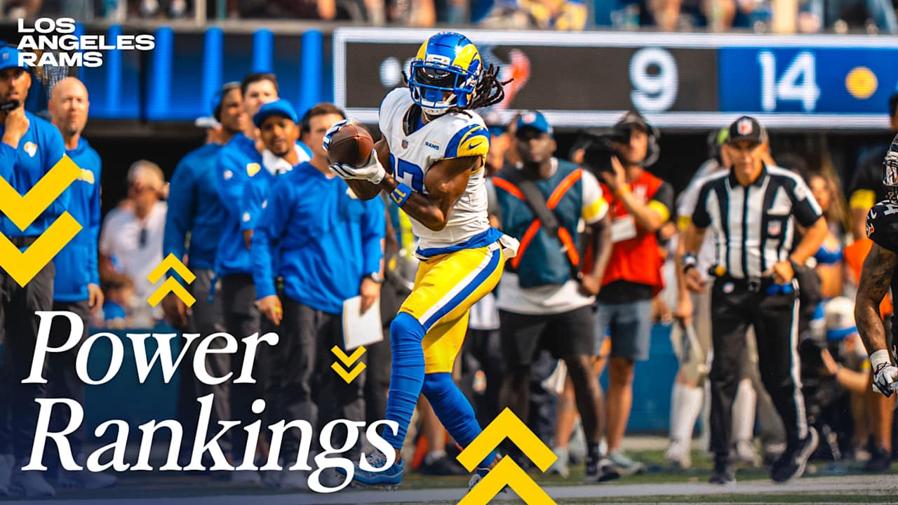 Rams Power Rankings: Week 2