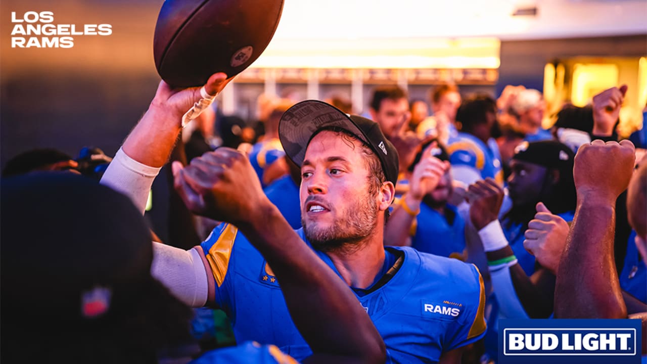 LOCKER ROOM PHOTOS Rams celebrate 28 20 win over Commanders in Week 15