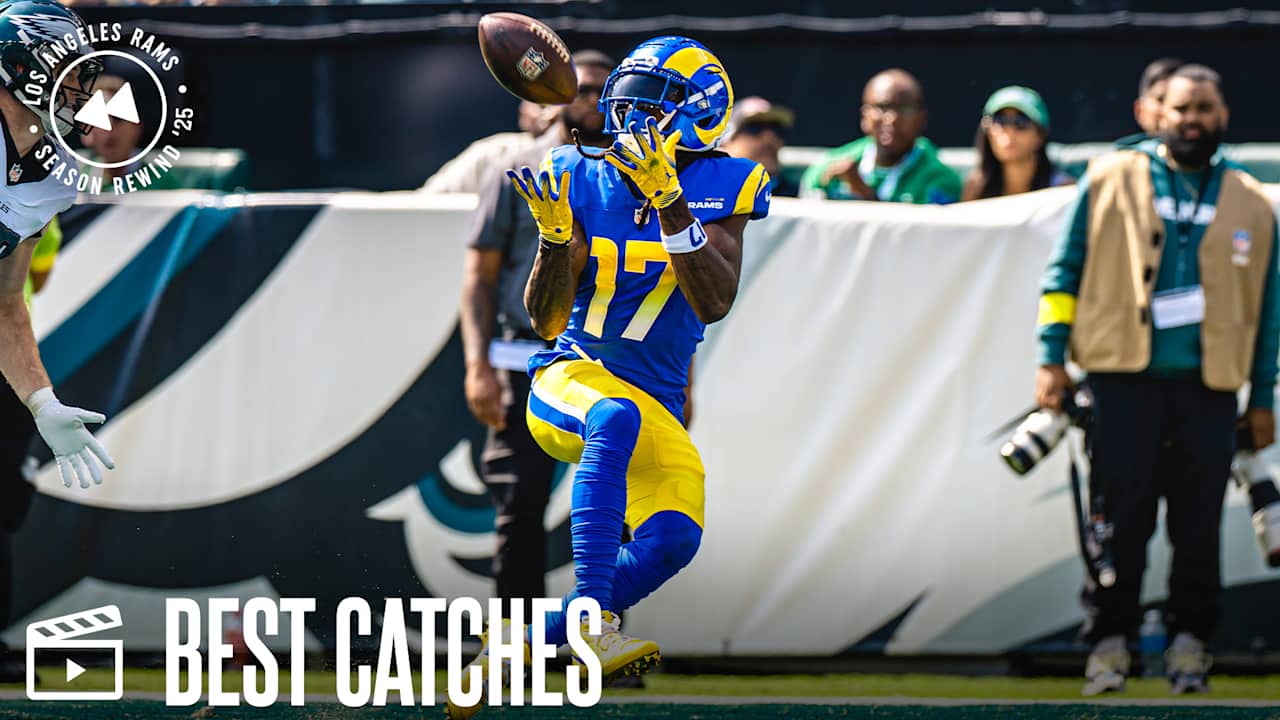 Los Angeles Rams' best catches from the 2025 season - Los Angeles Rams ...