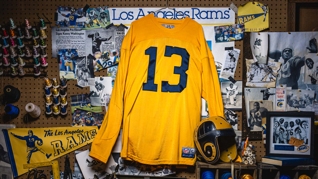 Yellow best sale rams jersey