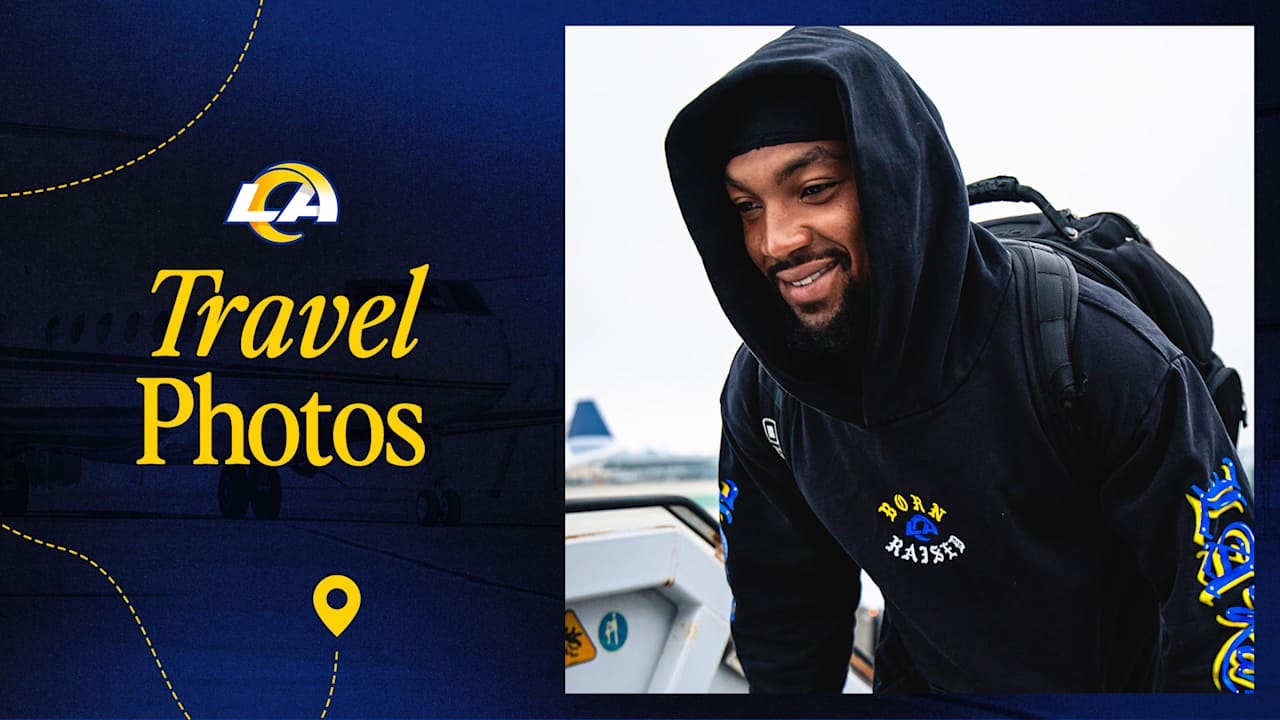 Los Angeles Rams Travel Photos - Business trip up north | Rams travel to Santa Clara for NFC West matchup against the San Francisco 49ers