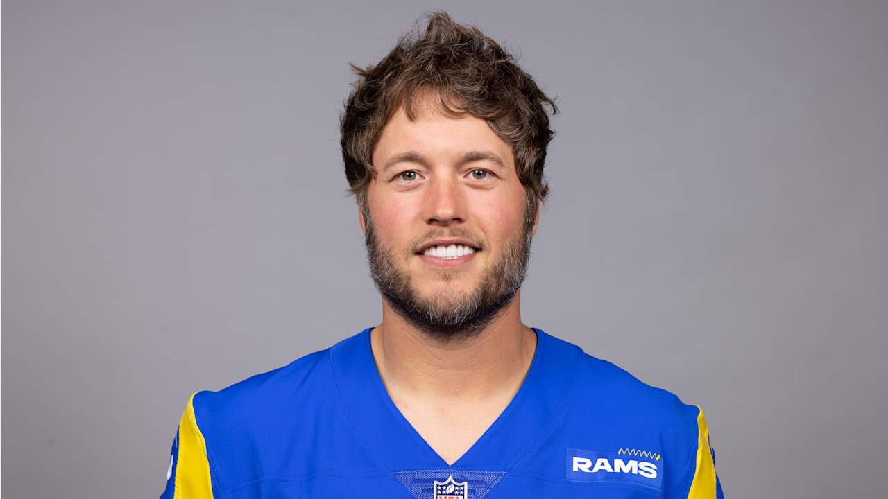 Matthew Stafford LA Rams quarterback in action vs Chicago Bears playoff 2026