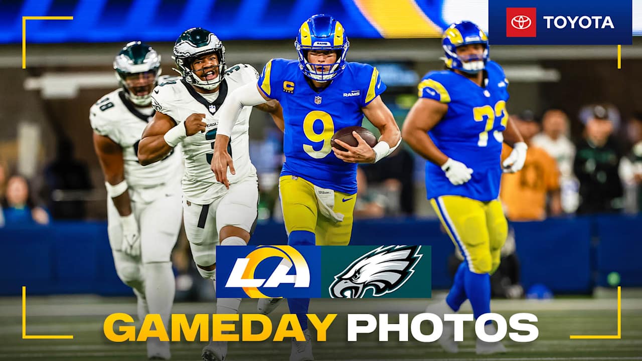 GAME PHOTOS Rams face Philadelphia Eagles in Week 12 at SoFi Stadium