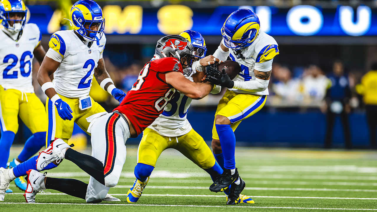 Cobie Durant pick-six - Los Angeles Rams Highlgihts - Week 12 vs. Tampa ...