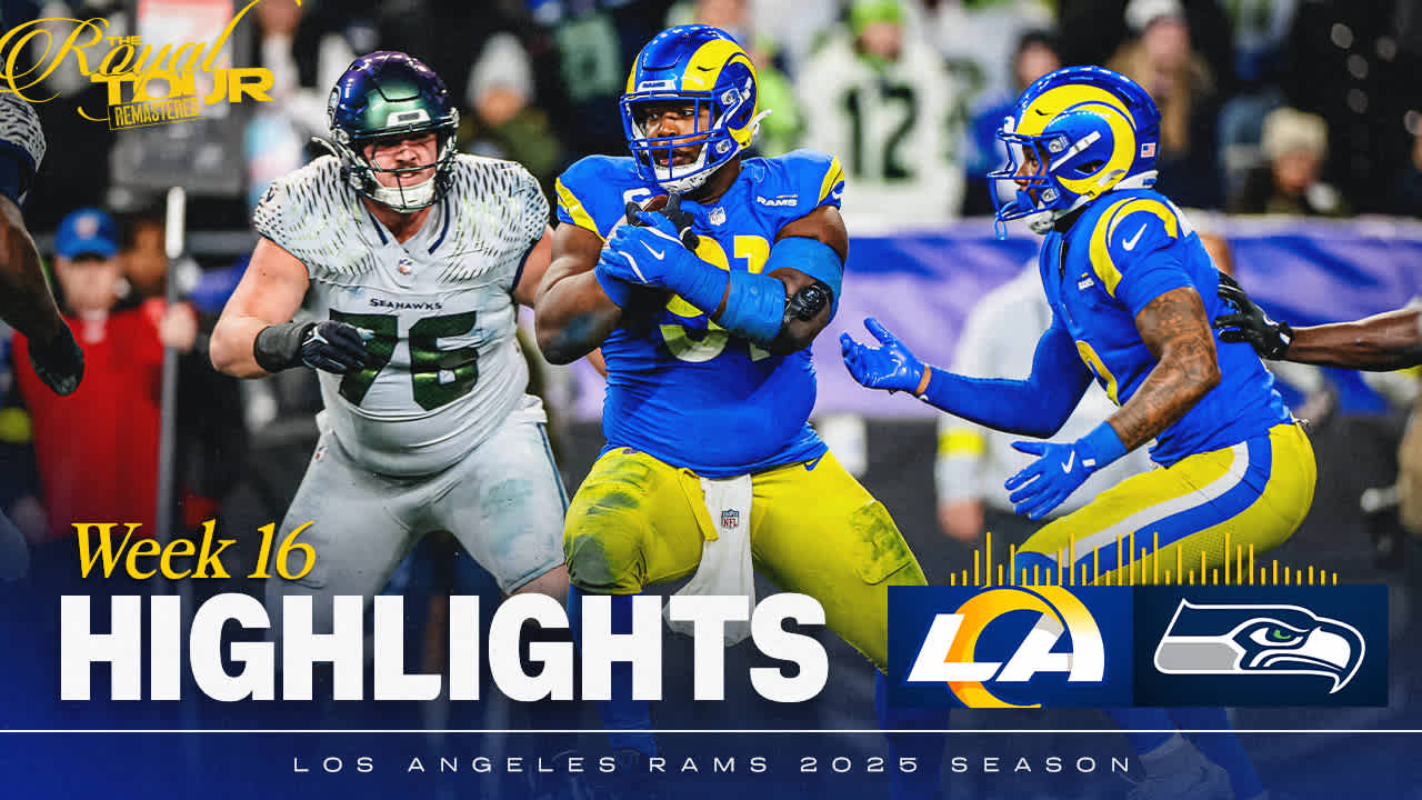 HIGHLIGHTS: Rams' top plays vs. Seahawks in Week 16 - Kobie