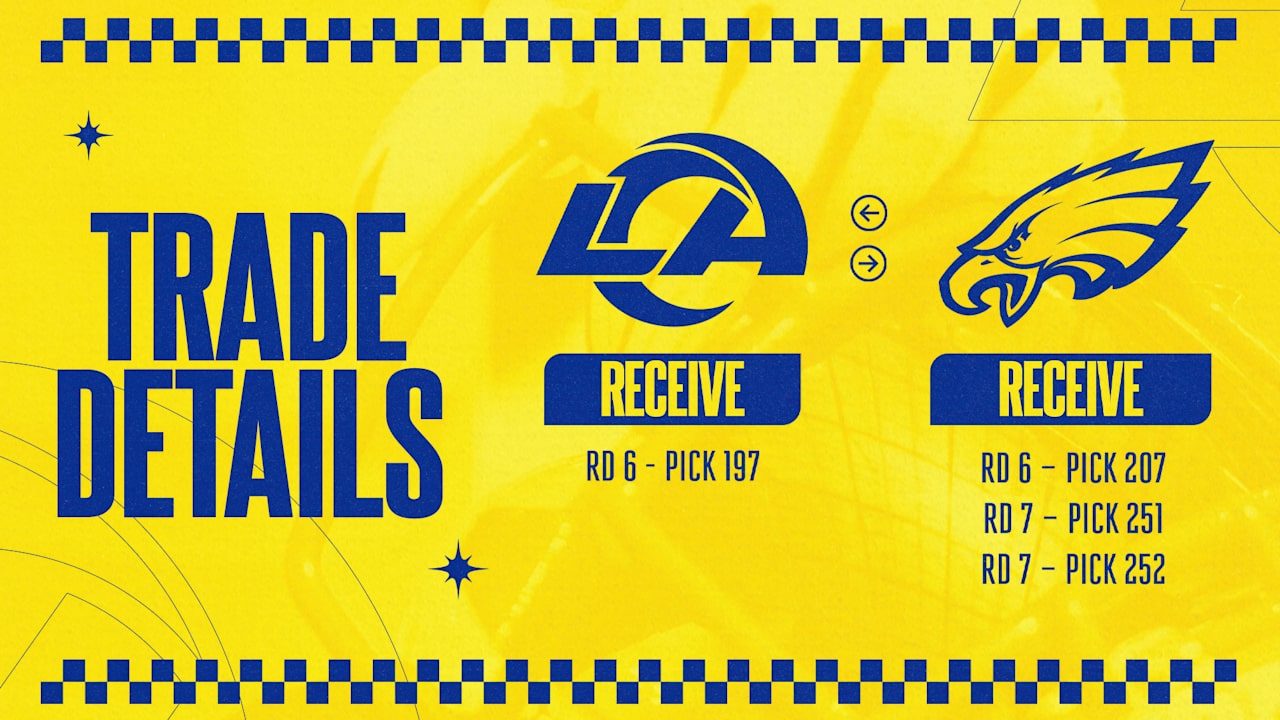 READ: Rams trade picks 207, 251 and 252 to Eagles