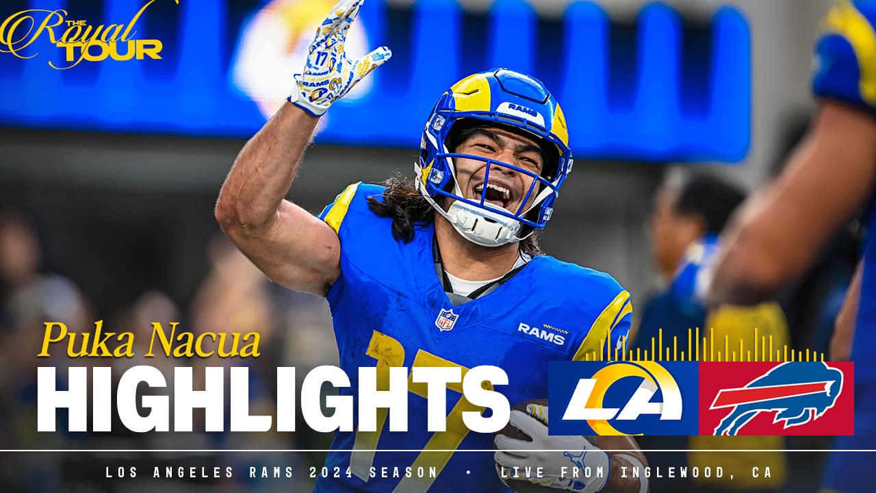 Puka Nacua's best plays from 178-yard, 2-touchdown win vs. Bills in Week 14