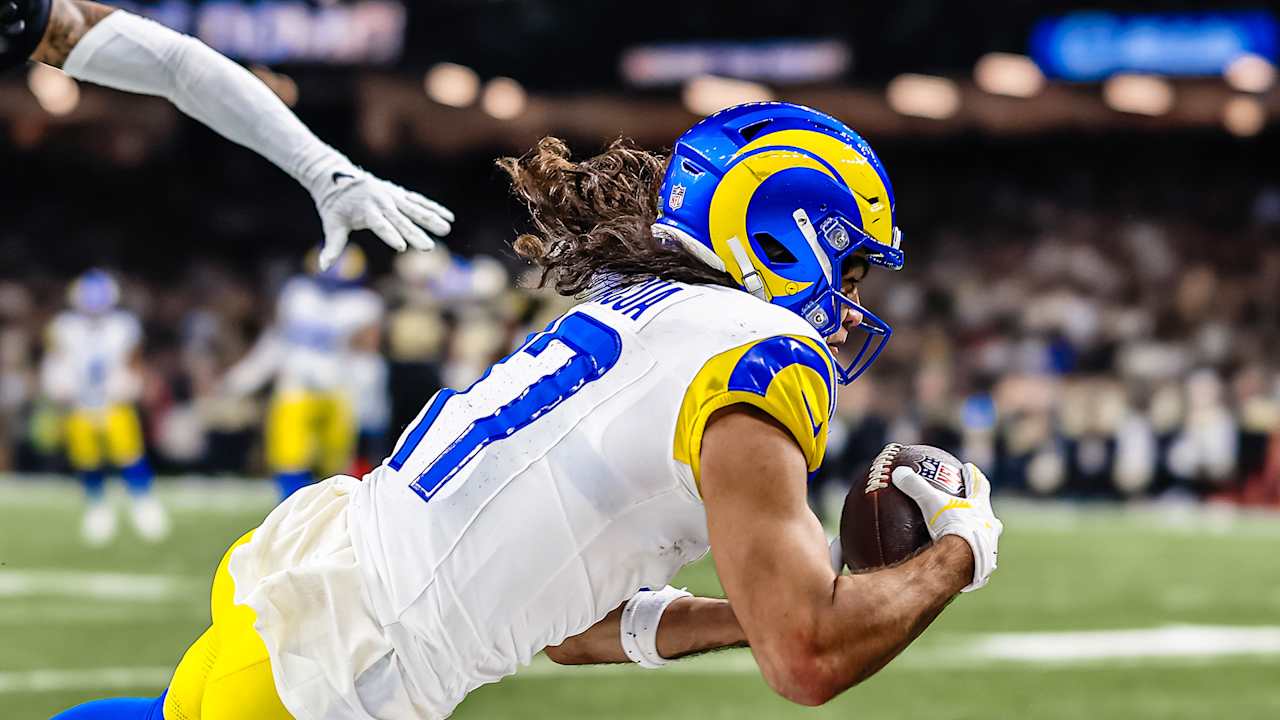 Puka Nacua Diving Catch | Los Angeles Rams Highlights | Week 13 vs. New ...