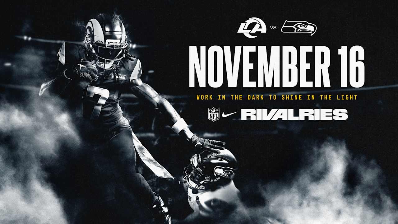 NFL and Nike Launch ‘Rivalries’ Program to celebrate division matchups; Rams to debut new uniform at home game against the Seattle Seahawks on November 16