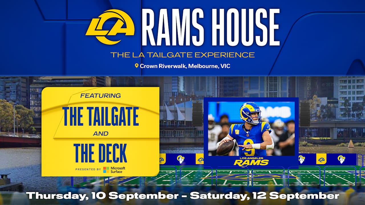 Rams Unveil Exciting Fan Activities for First NFL Game in Australia ...