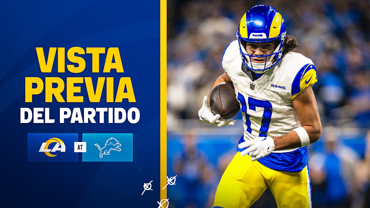 Spanish Game Preview: Rams at Lions Sunday Night Football | Rams en espanol