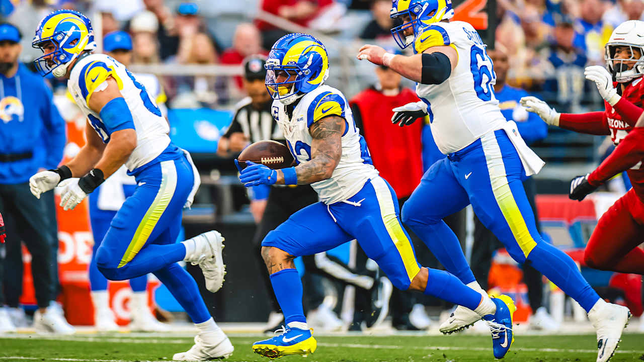 Kyren Williams 18-yard rush - Los Angeles Rams Highlights - Week 14 vs ...