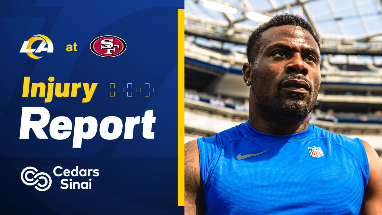 Key Players Ruled Out and Doubtful Rams vs. 49ers Week 18 Injury