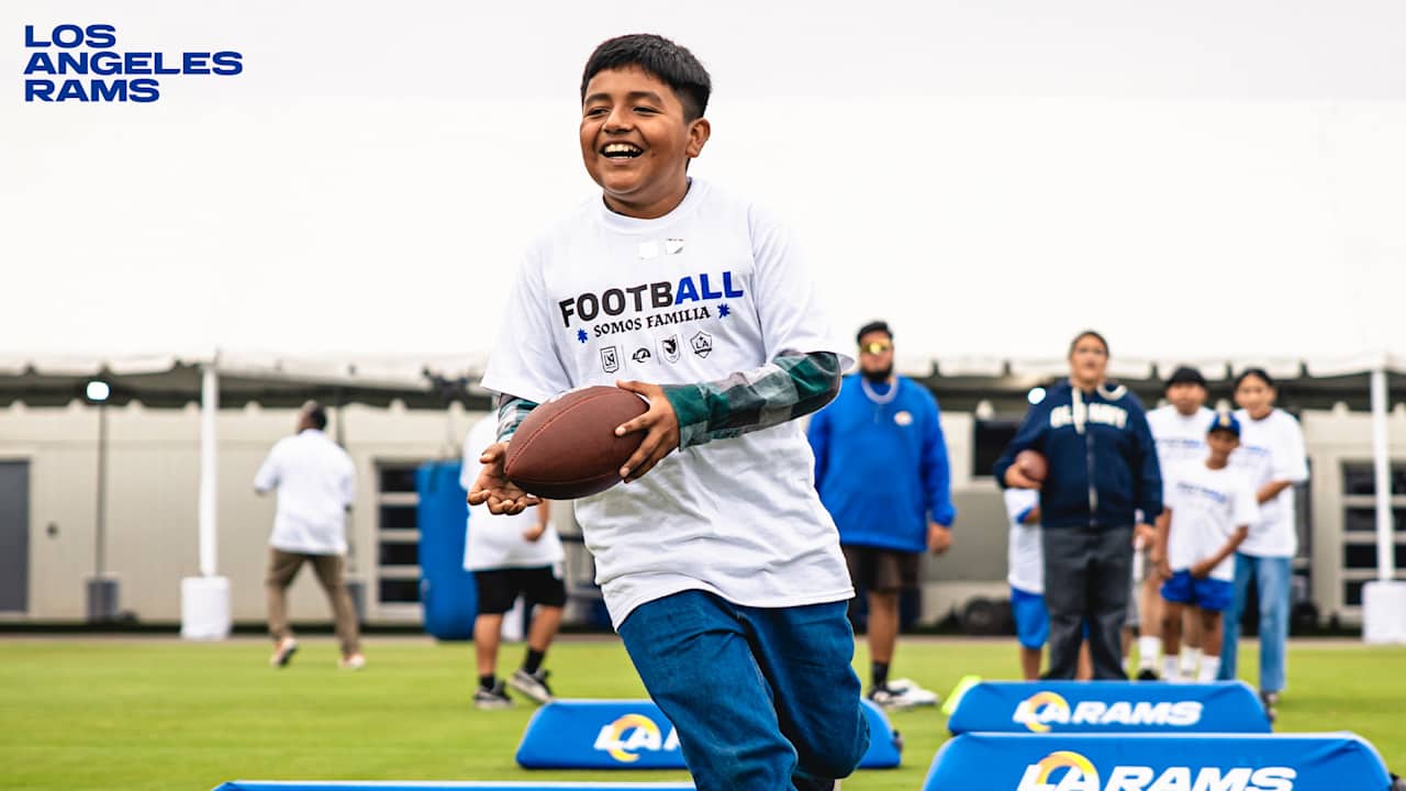 COMMUNITY PHOTOS: Rams motivate young athletes through Fútbol x ...