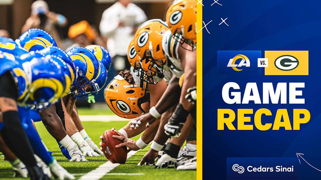 The Rams lost to the Packers 24:19