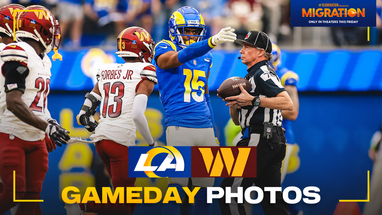 GAME PHOTOS: Rams face Washington Commanders in Week 15 at SoFi Stadium ...