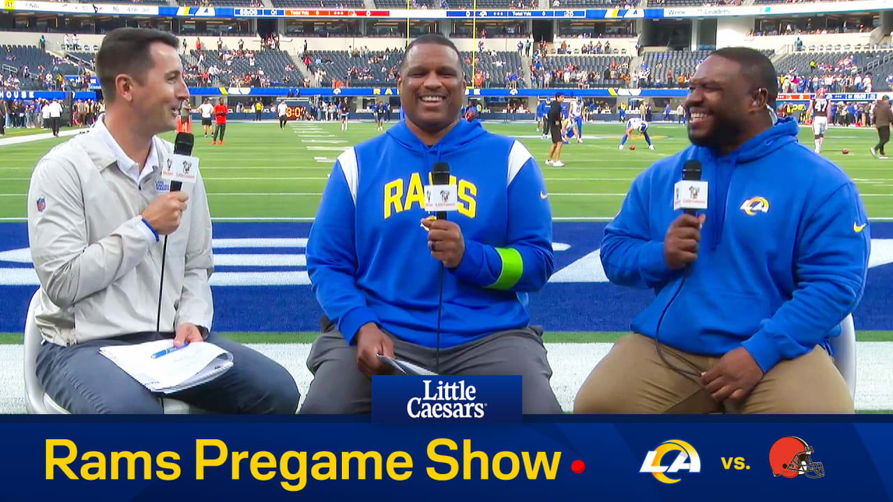 Los Angeles Rams Digital Pregame Show at SoFi Stadium Rams vs