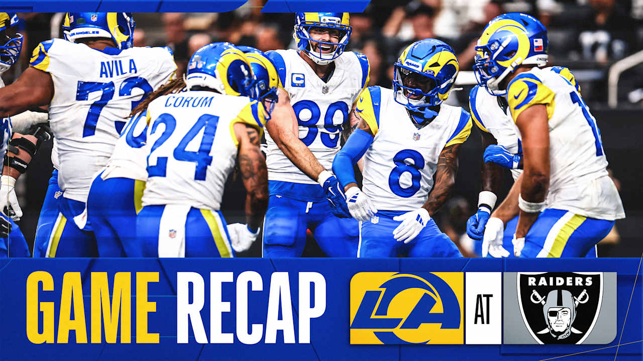 Los Angeles Rams defeat Raiders 35-21 in Las Vegas