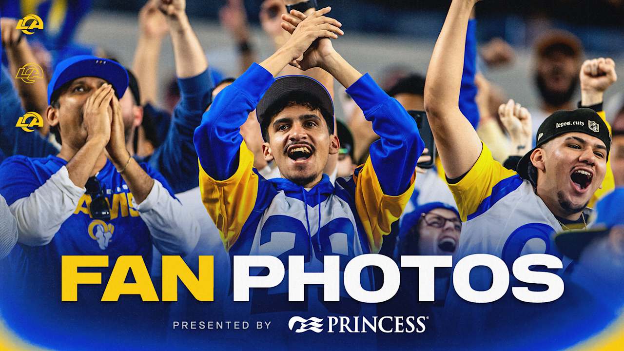FAN PHOTOS: Rams fans celebrate Aaron Donald's legacy & the Rams' win ...