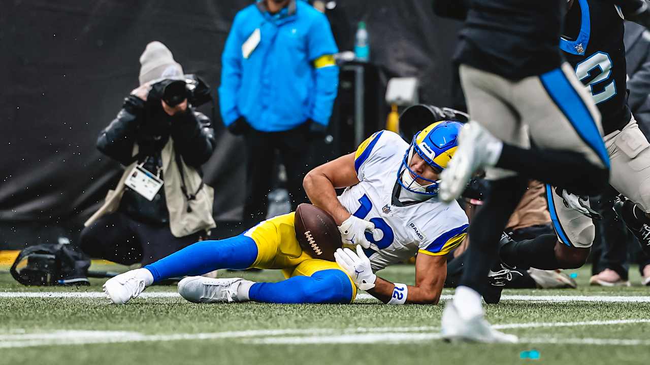 Puka Nacua one-handed catch - Los Angeles Rams Highlights - Week 13 vs ...
