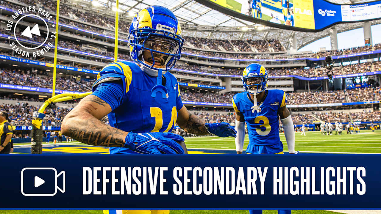 Los Angeles Rams Highlights - safety Kamren Kinchens, cornerback Cobie ...