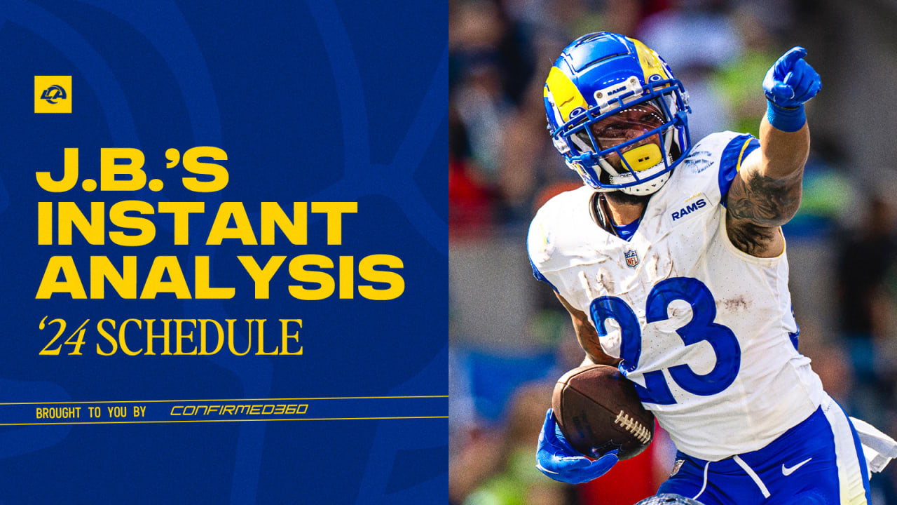 Rams 2024 Schedule Release Rams’ 2024 Schedule Instant Reaction