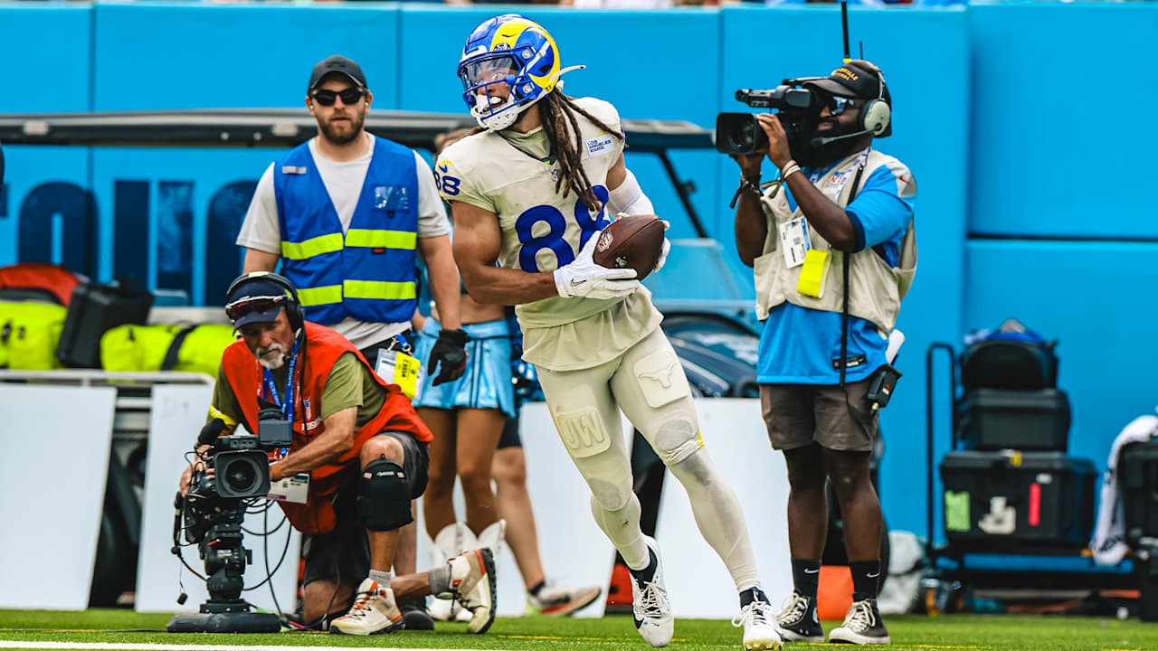 Jordan Whittington 40-yard catch - Los Angeles Rams Highlights - Week 2 ...