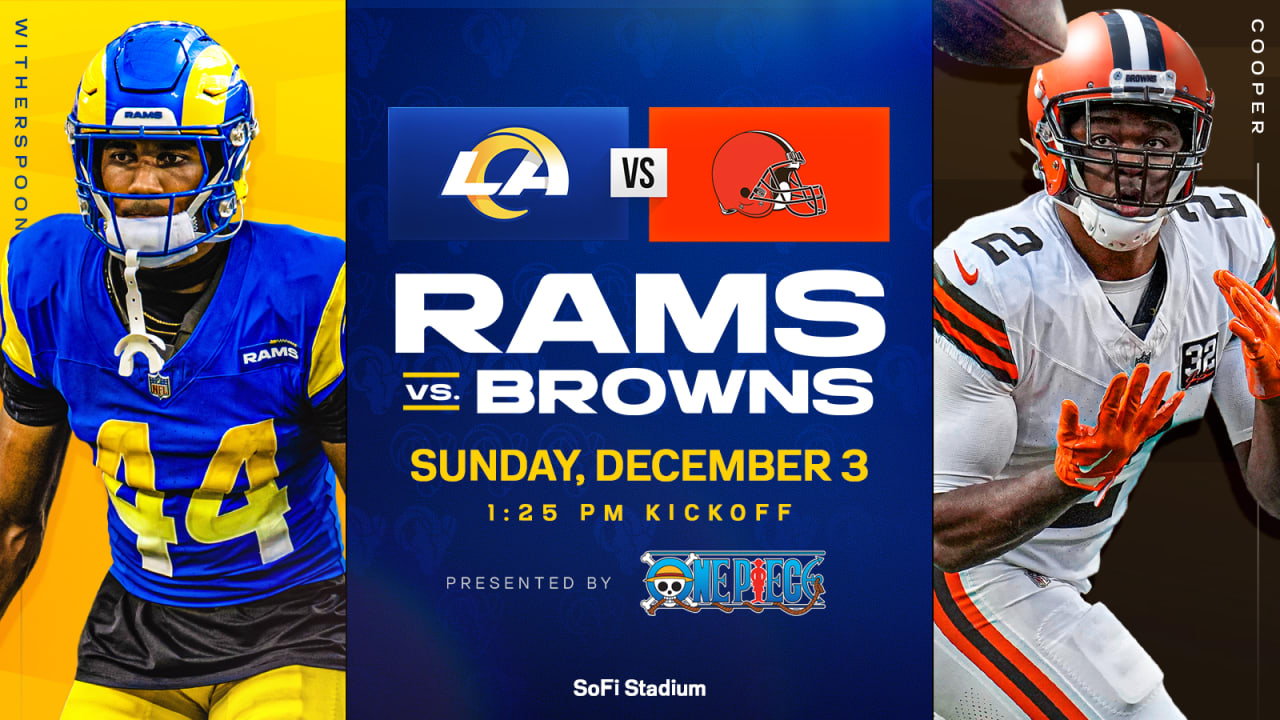 Know before you go: Los Angeles Rams vs. Cleveland Browns at SoFi Stadium
