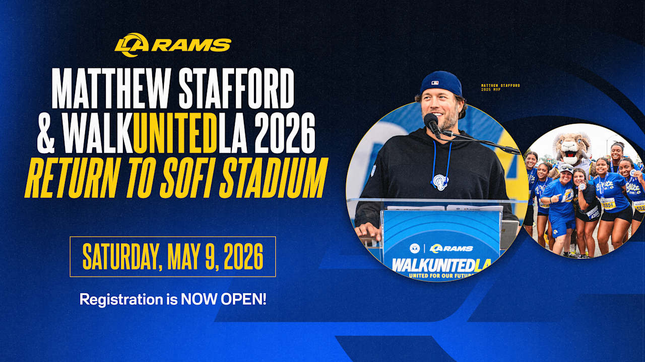 Join MVP Matthew Stafford as WalkUnitedLA Returns to SoFi Stadium