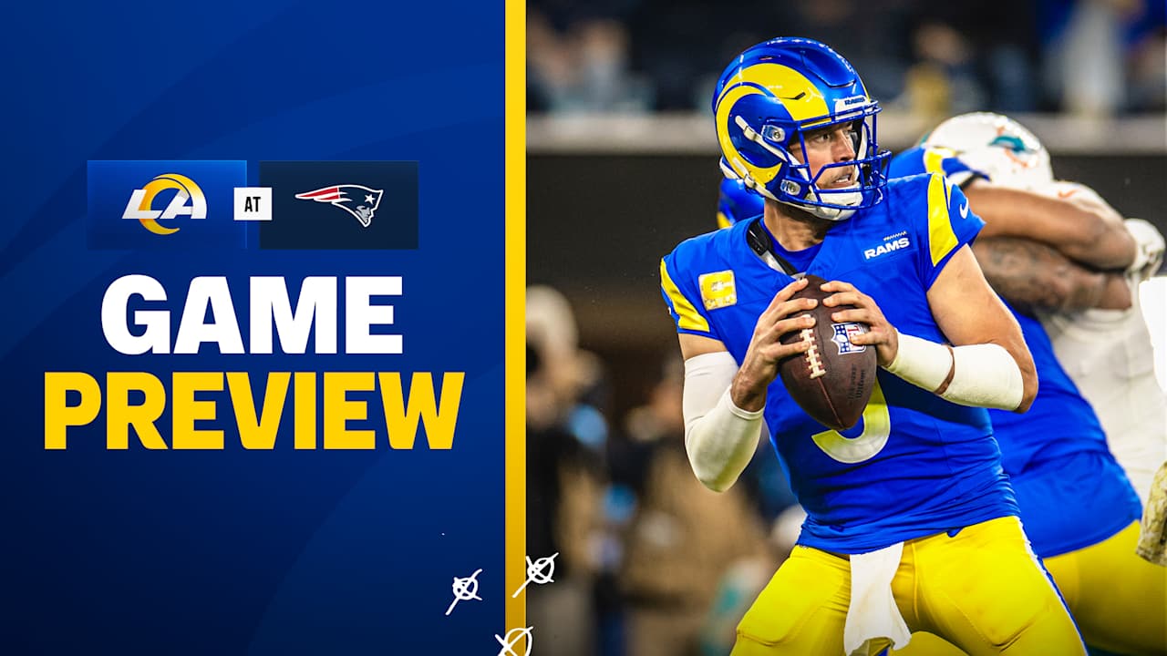 Rams-Patriots Game Preview | Week 11 Preview: Rams head East to tangle ...
