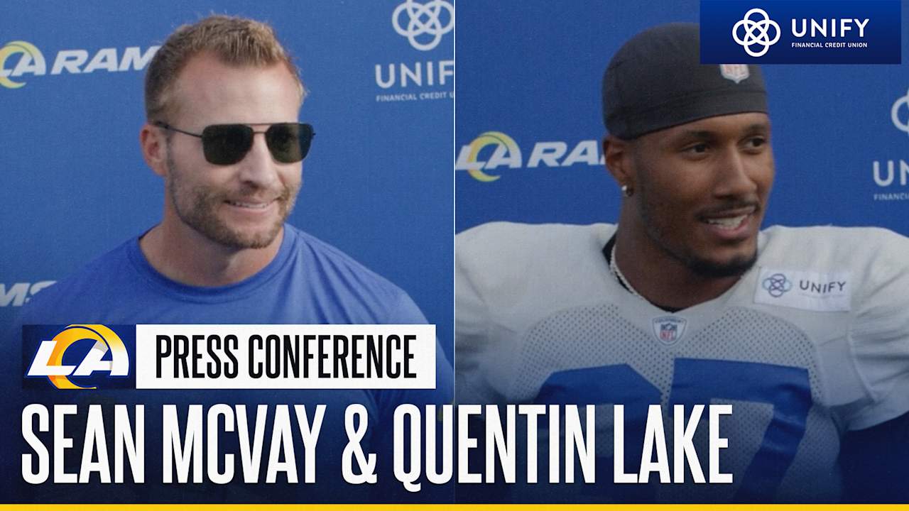 Los Angeles Rams Press Conference | Head coach Sean McVay & safety ...