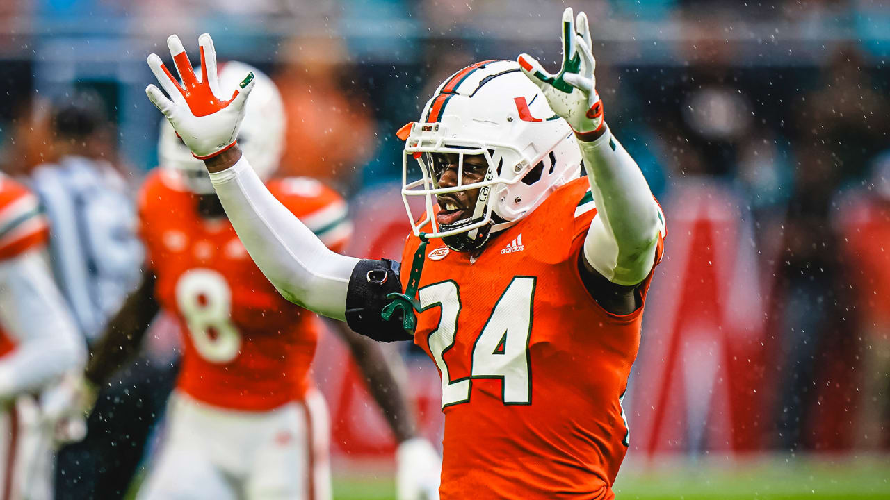 Highlights DB Kamren Kinchens best moments from Miami