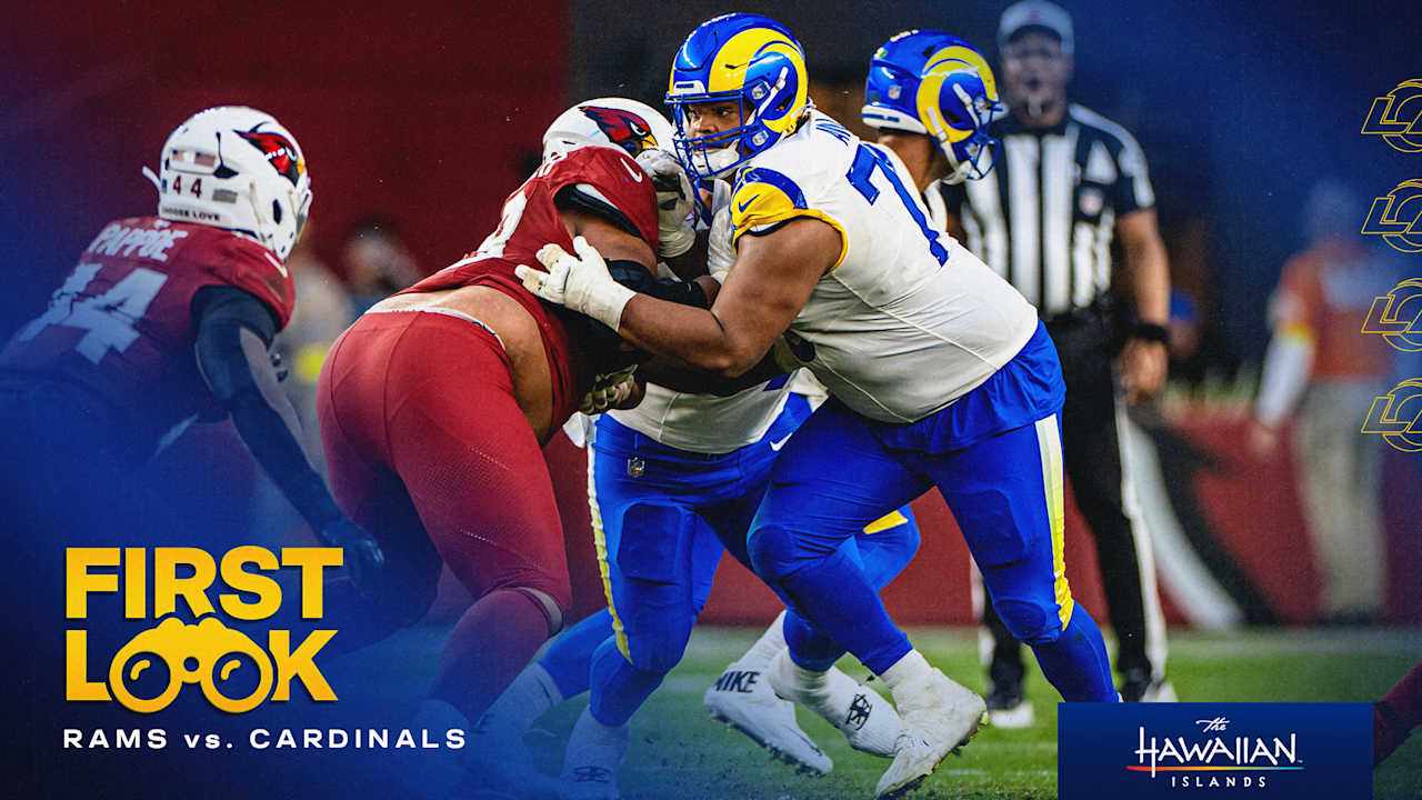 First Look: Rams close out regular season hosting Cardinals in Week 18