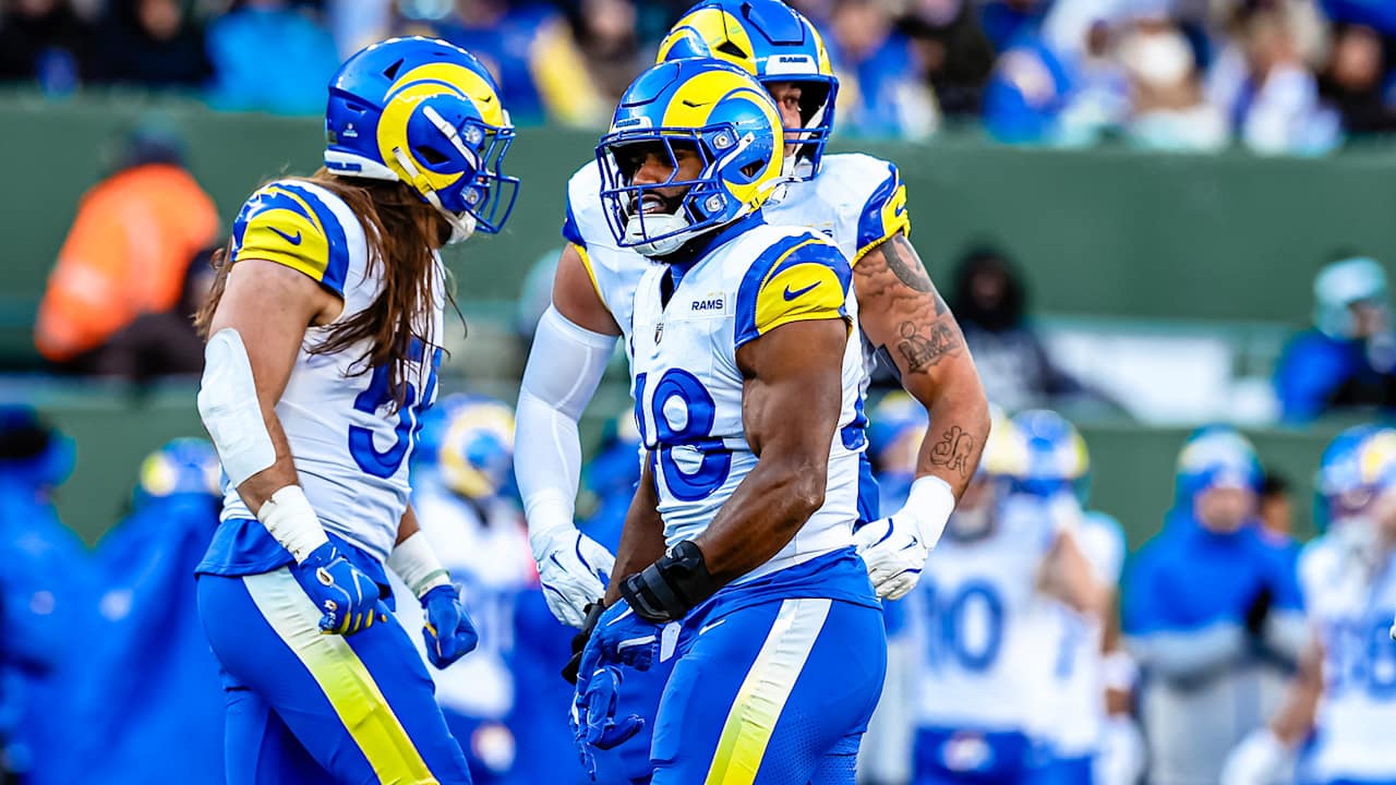 Omar Speights 4th-down stop | Los Angeles Rams Highlights | Week 16 vs ...