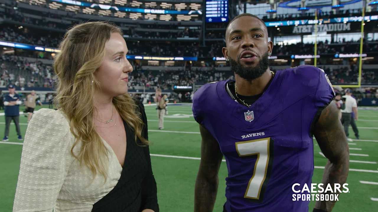 Rashod Bateman Talks About Baltimore's First Win | 1-on-1