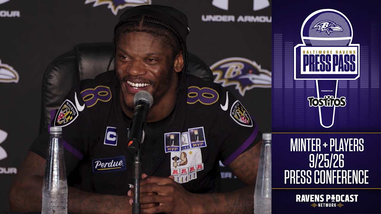 Jesse Minter & Players: Ravens Press Conferences 9/25/26