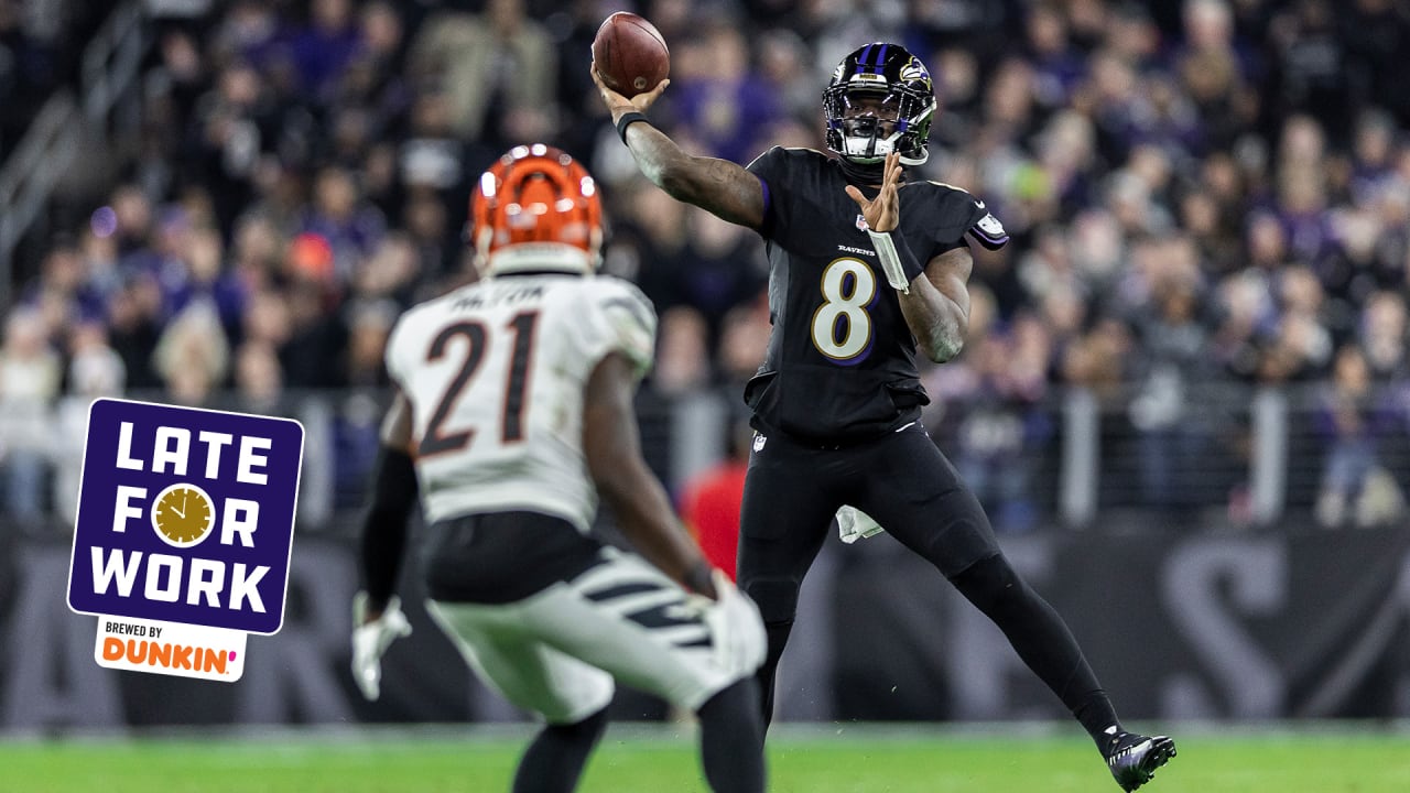 Late for Work: Former NFL Executive Doesn’t Like Ravens Chances of Repeating As AFC North Champs